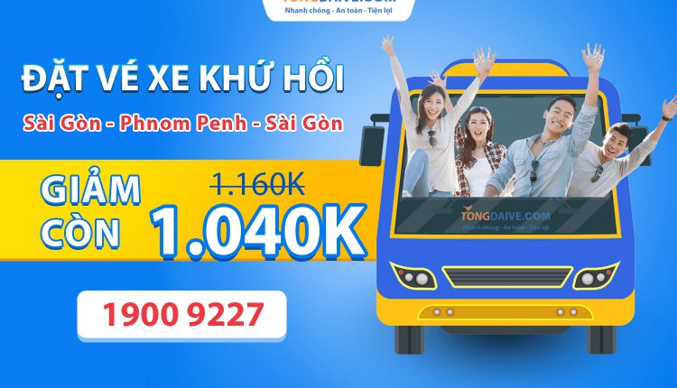 Thái Dương mở bán vé xe Campuchia online